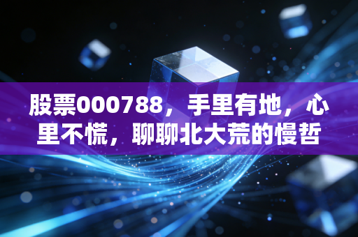 股票000788,手里有地,心里不慌,聊聊北大荒的慢哲学
