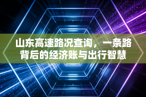 山东高速路况查询,一条路背后的经济账与出行智慧
