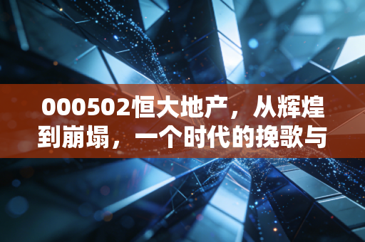 000502恒大地产，从辉煌到崩塌，一个时代的挽歌与警示