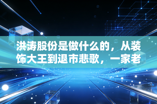 洪涛股份是做什么的,从装饰大王到退市悲歌,一家老牌上市公司的兴衰启示录