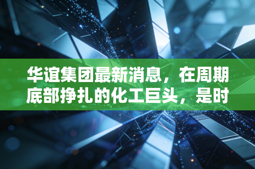 华谊集团最新消息，在周期底部挣扎的化工巨头，是时候抄底还是继续观望？