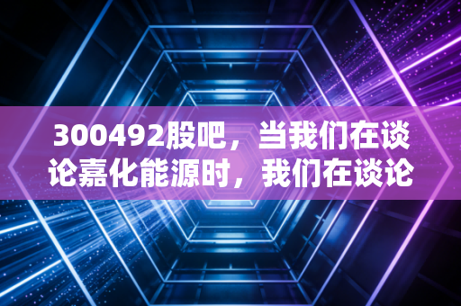 300492股吧，当我们在谈论嘉化能源时，我们在谈论什么？——一位老股民眼中的周期与坚守