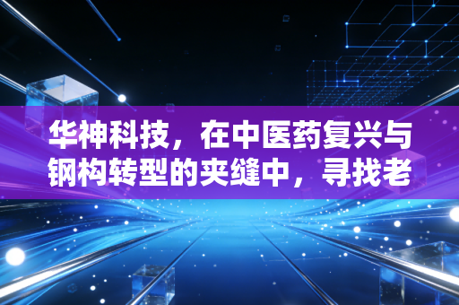 华神科技，在中医药复兴与钢构转型的夹缝中，寻找老字号的第二春