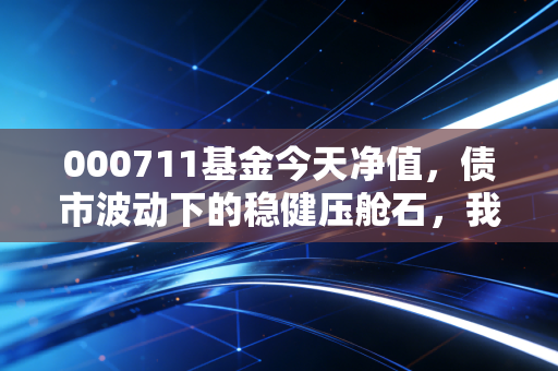 000711基金今天净值，债市波动下的稳健压舱石，我们该如何守住钱袋子？