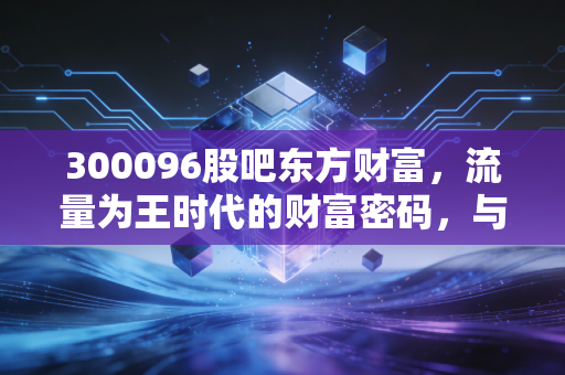 300096股吧东方财富，流量为王时代的财富密码，与股吧里那些爱恨情仇