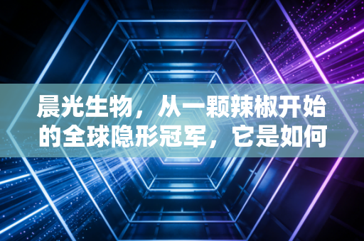 晨光生物，从一颗辣椒开始的全球隐形冠军，它是如何把土特产做成垄断生意的？