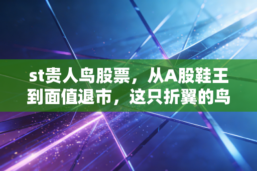 st贵人鸟股票，从A股鞋王到面值退市，这只折翼的鸟给我们的残酷启示