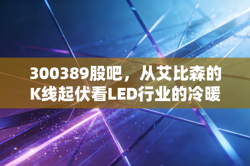 300389股吧，从艾比森的K线起伏看LED行业的冷暖，以及我们在股市里的修行