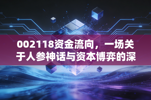 002118资金流向，一场关于人参神话与资本博弈的深度观察