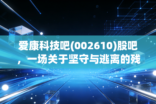 爱康科技吧(002610)股吧，一场关于坚守与逃离的残酷博弈，谁在为1元退市买单？