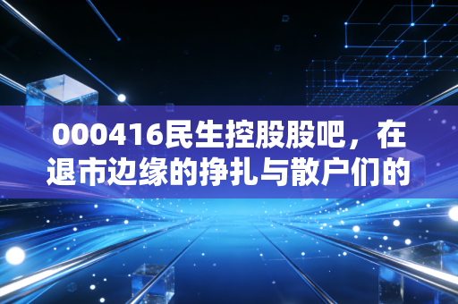 000416民生控股股吧,在退市边缘的挣扎与散户们的末日狂欢