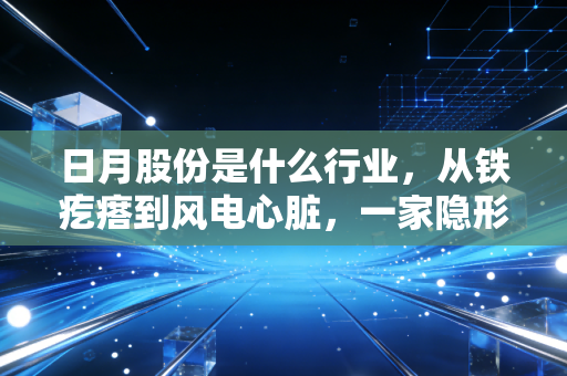 日月股份是什么行业，从铁疙瘩到风电心脏，一家隐形冠军的进击之路
