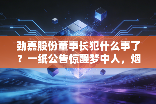 劲嘉股份董事长犯什么事了？一纸公告惊醒梦中人，烟草反腐风暴下的众生相