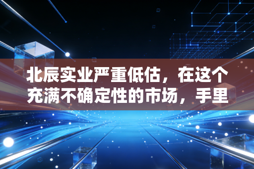 北辰实业严重低估，在这个充满不确定性的市场，手里握着北京核心资产就是最大的底气