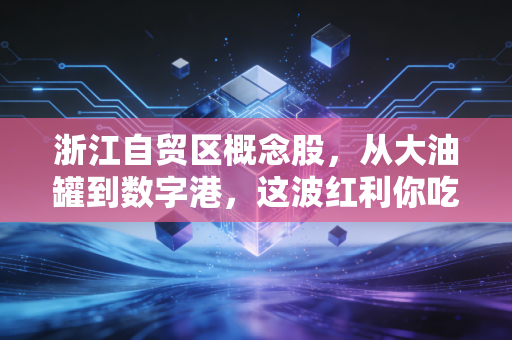 浙江自贸区概念股，从大油罐到数字港，这波红利你吃到了吗？