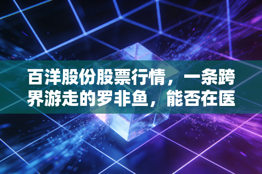 百洋股份股票行情，一条跨界游走的罗非鱼，能否在医药赛道掀起巨浪？