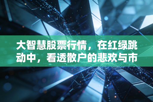 大智慧股票行情，在红绿跳动中，看透散户的悲欢与市场的真谛