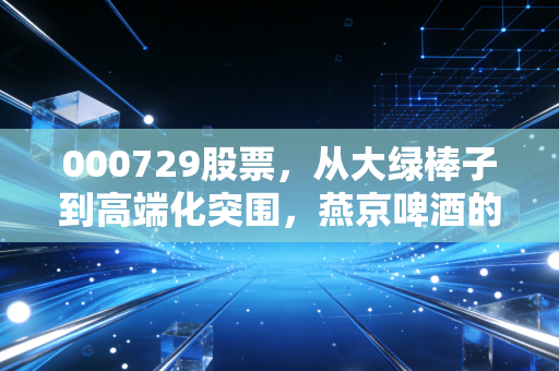 000729股票,从大绿棒子到高端化突围,燕京啤酒的翻身仗到底能不能赢?