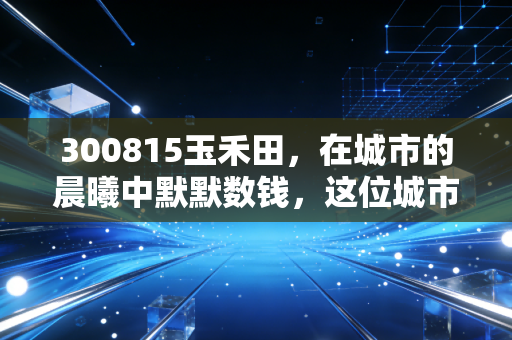 300815玉禾田，在城市的晨曦中默默数钱，这位城市美容师是否被低估了？