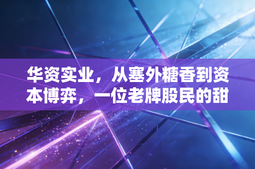 华资实业,从塞外糖香到资本博弈,一位老牌股民的甜蜜与苦涩回忆