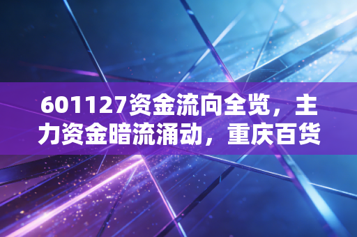 601127资金流向全览，主力资金暗流涌动，重庆百货的混改红利还能吃多久？