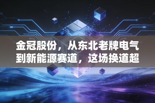 金冠股份，从东北老牌电气到新能源赛道，这场换道超车的豪赌能否跑赢未来？