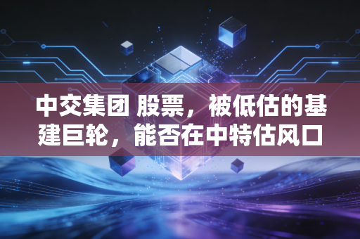 中交集团 股票，被低估的基建巨轮，能否在中特估风口下扬帆起航？