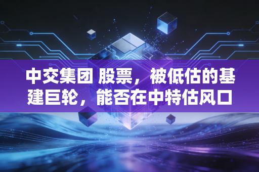 中交集团 股票，被低估的基建巨轮，能否在中特估风口下扬帆起航？