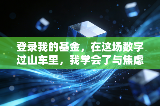 登录我的基金，在这场数字过山车里，我学会了与焦虑和解