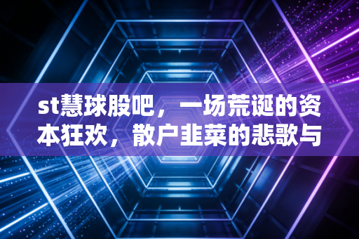 st慧球股吧，一场荒诞的资本狂欢，散户韭菜的悲歌与重生