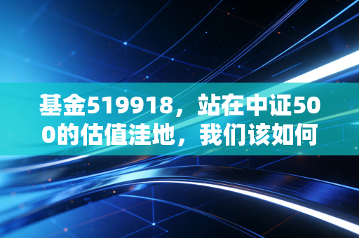 基金519918，站在中证500的估值洼地，我们该如何面对账户里的绿光？
