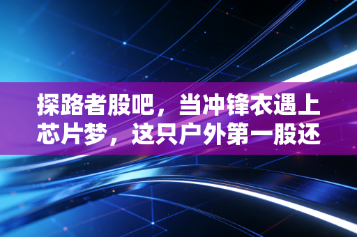 探路者股吧，当冲锋衣遇上芯片梦，这只户外第一股还能带你走出迷雾吗？