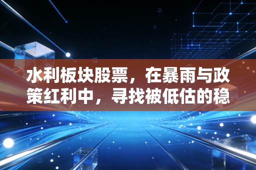 水利板块股票，在暴雨与政策红利中，寻找被低估的稳稳幸福