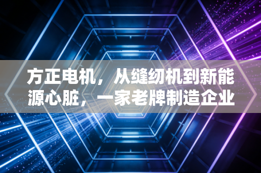 方正电机，从缝纫机到新能源心脏，一家老牌制造企业的绝地反击