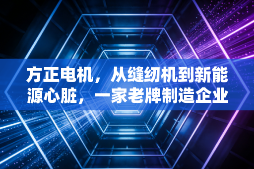 方正电机，从缝纫机到新能源心脏，一家老牌制造企业的绝地反击