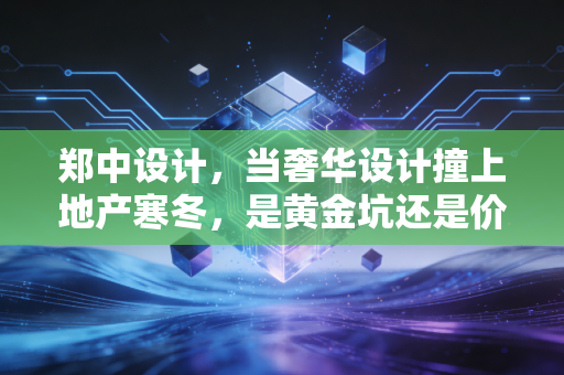 郑中设计,当奢华设计撞上地产寒冬,是黄金坑还是价值陷阱?