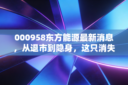 000958东方能源最新消息，从退市到隐身，这只消失的股票给我们留下了什么启示？