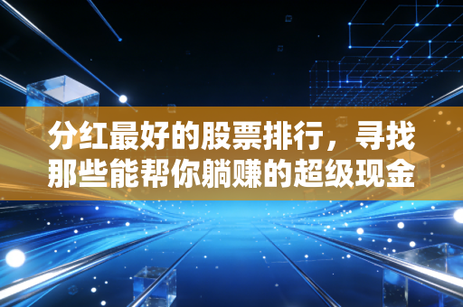 分红最好的股票排行，寻找那些能帮你躺赚的超级现金奶牛