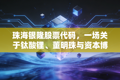 珠海银隆股票代码，一场关于钛酸锂、董明珠与资本博弈的未完局