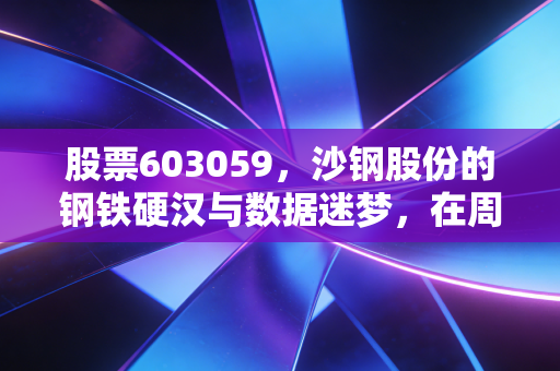 股票603059，沙钢股份的钢铁硬汉与数据迷梦，在周期低谷中我们还能期待什么？