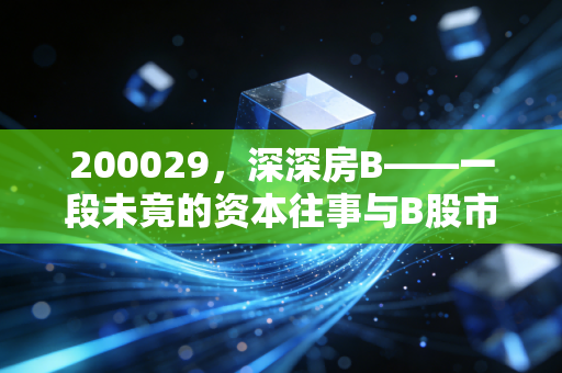 200029,深深房B——一段未竟的资本往事与B股市场的隐秘价值