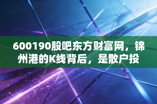 600190股吧东方财富网，锦州港的K线背后，是散户投资者的焦虑与东北振兴的希冀