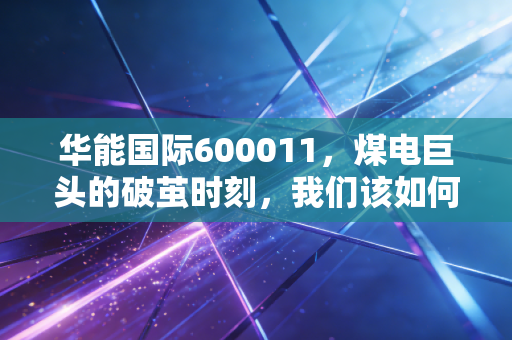 华能国际600011，煤电巨头的破茧时刻，我们该如何看懂这只大象的转身？