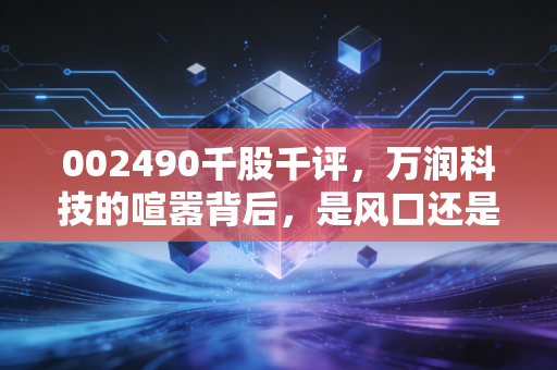 002490千股千评，万润科技的喧嚣背后，是风口还是陷阱？