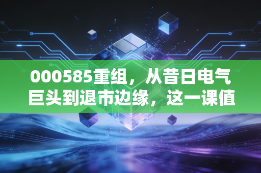 000585重组，从昔日电气巨头到退市边缘，这一课值得我们深思