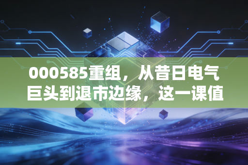 000585重组，从昔日电气巨头到退市边缘，这一课值得我们深思