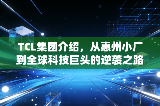 TCL集团介绍，从惠州小厂到全球科技巨头的逆袭之路