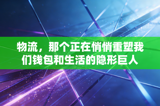物流，那个正在悄悄重塑我们钱包和生活的隐形巨人