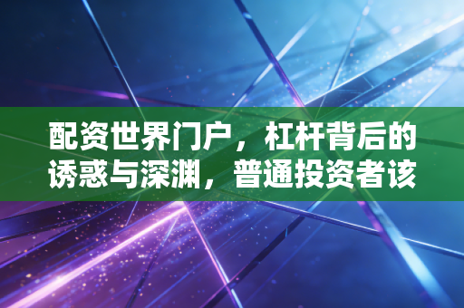 配资世界门户，杠杆背后的诱惑与深渊，普通投资者该如何自处？