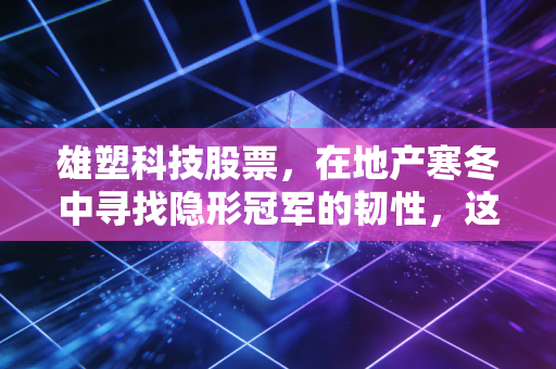 雄塑科技股票,在地产寒冬中寻找隐形冠军的韧性,这究竟是黄金坑还是价值陷阱?